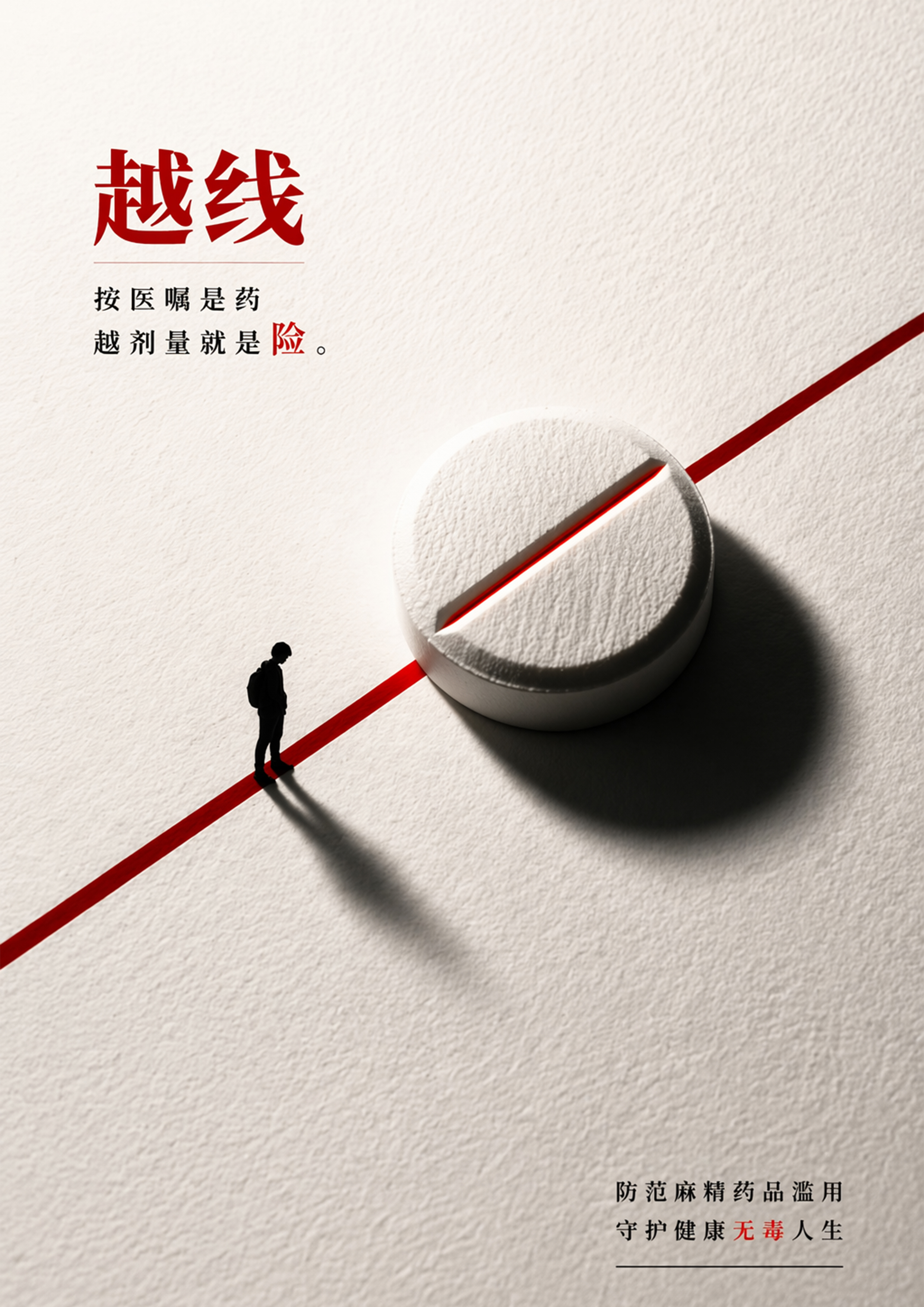 全民禁毒宣传月：02《越界之后》系列海报